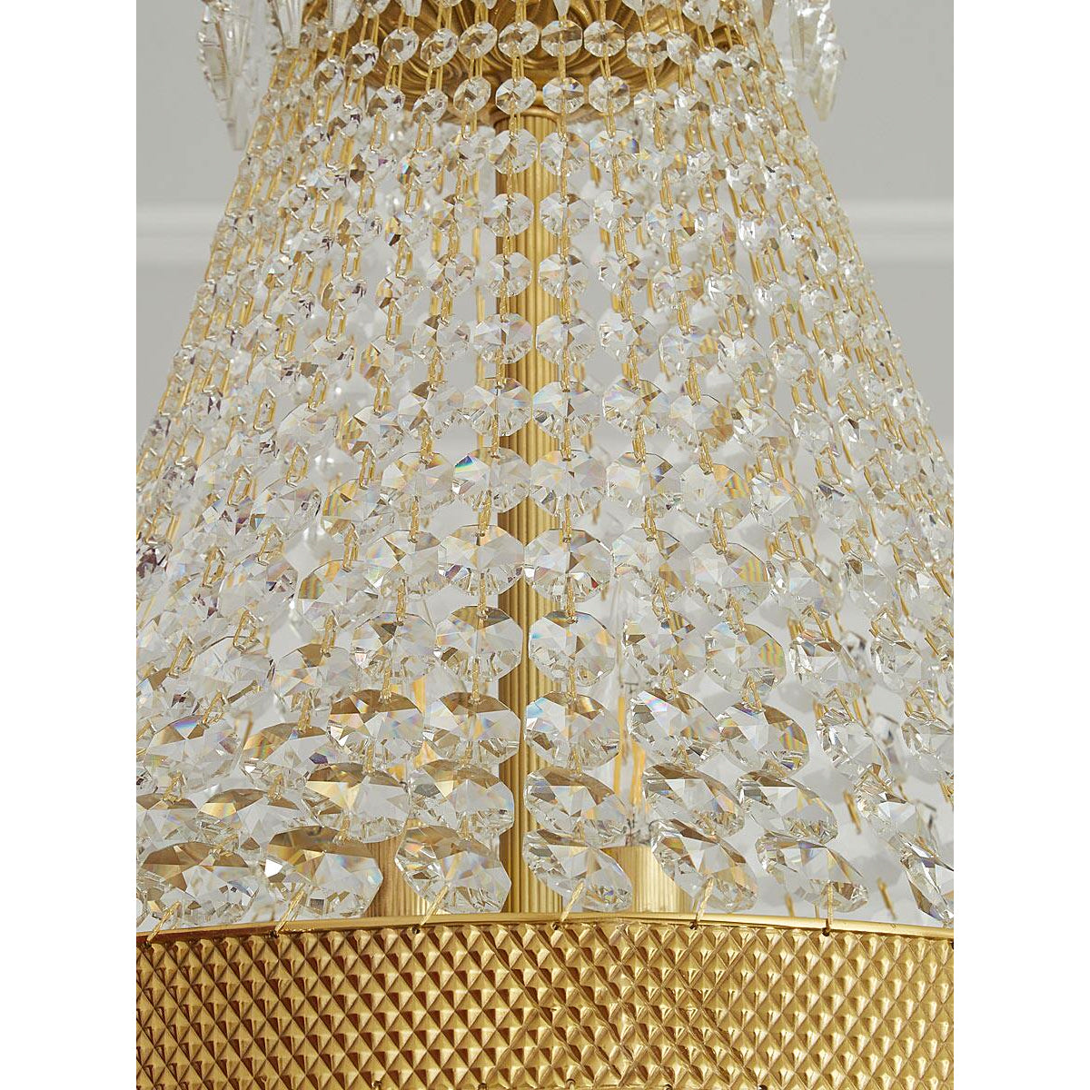 Adele Crystal Waterfall Chandelier
