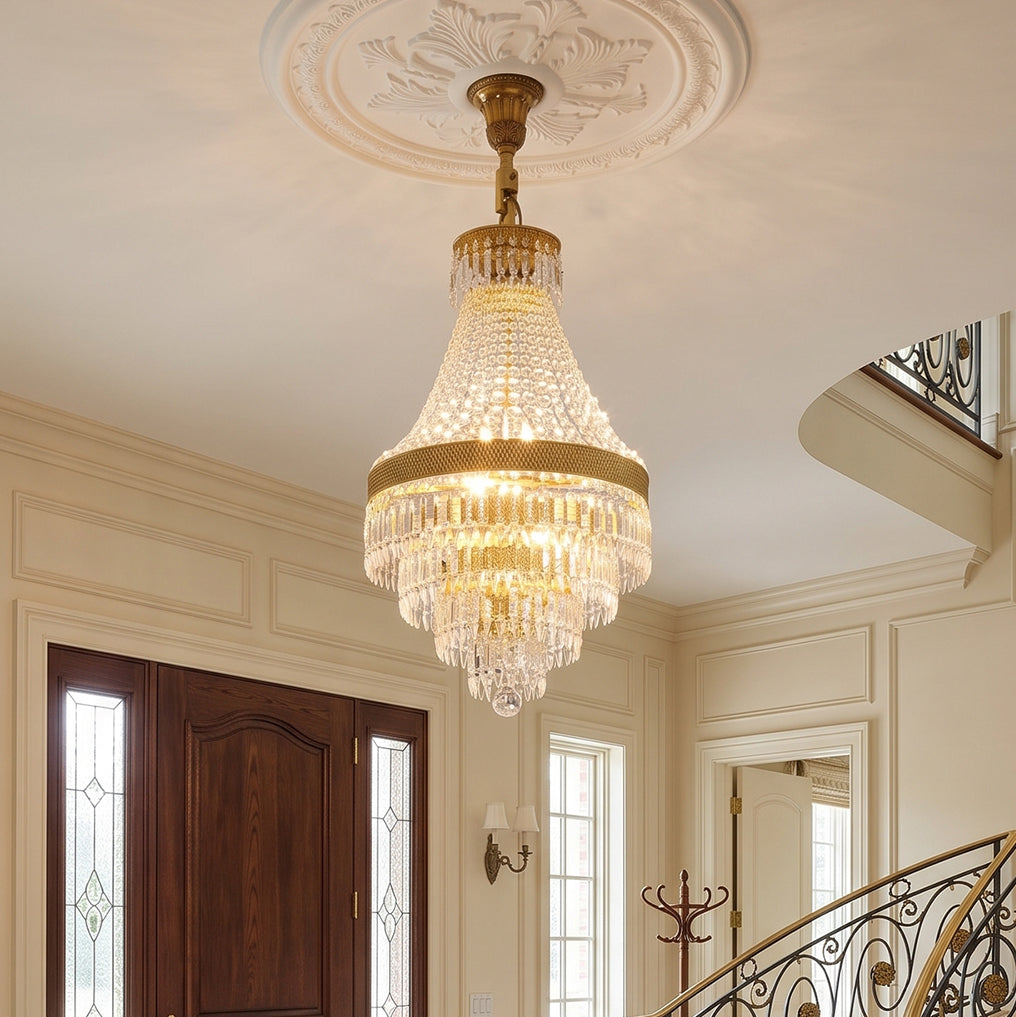 Adele Crystal Waterfall Chandelier