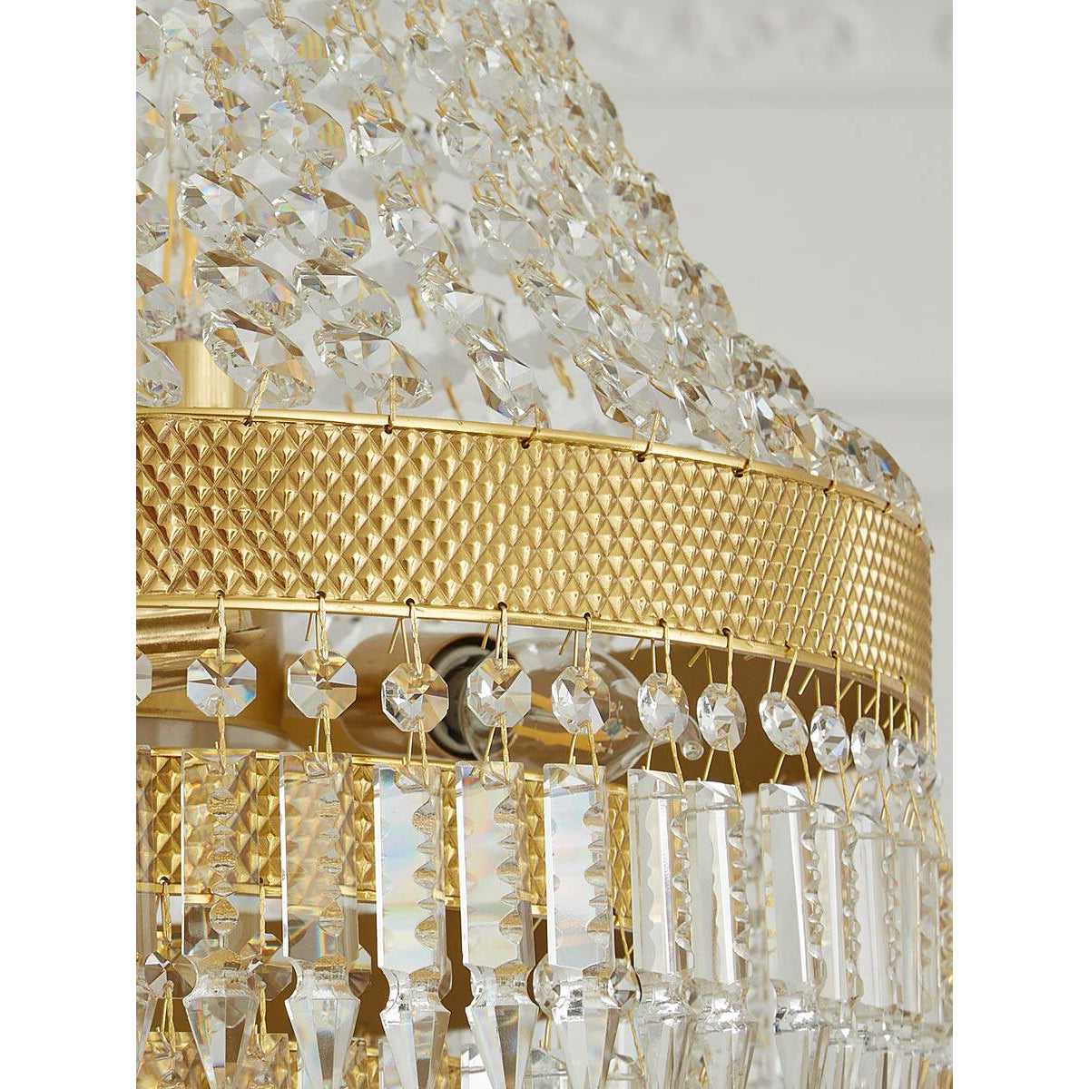 Adele Crystal Waterfall Chandelier