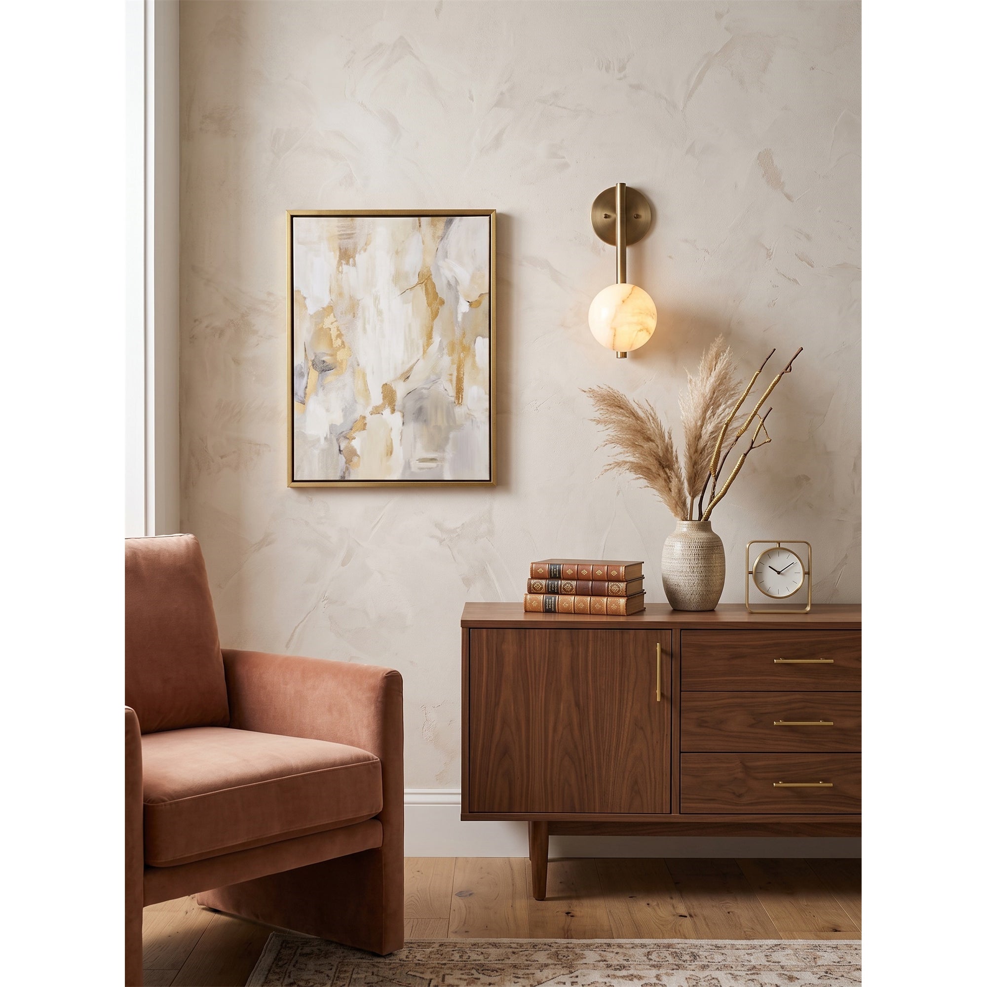 Adrion Alabaster Wall Sconce