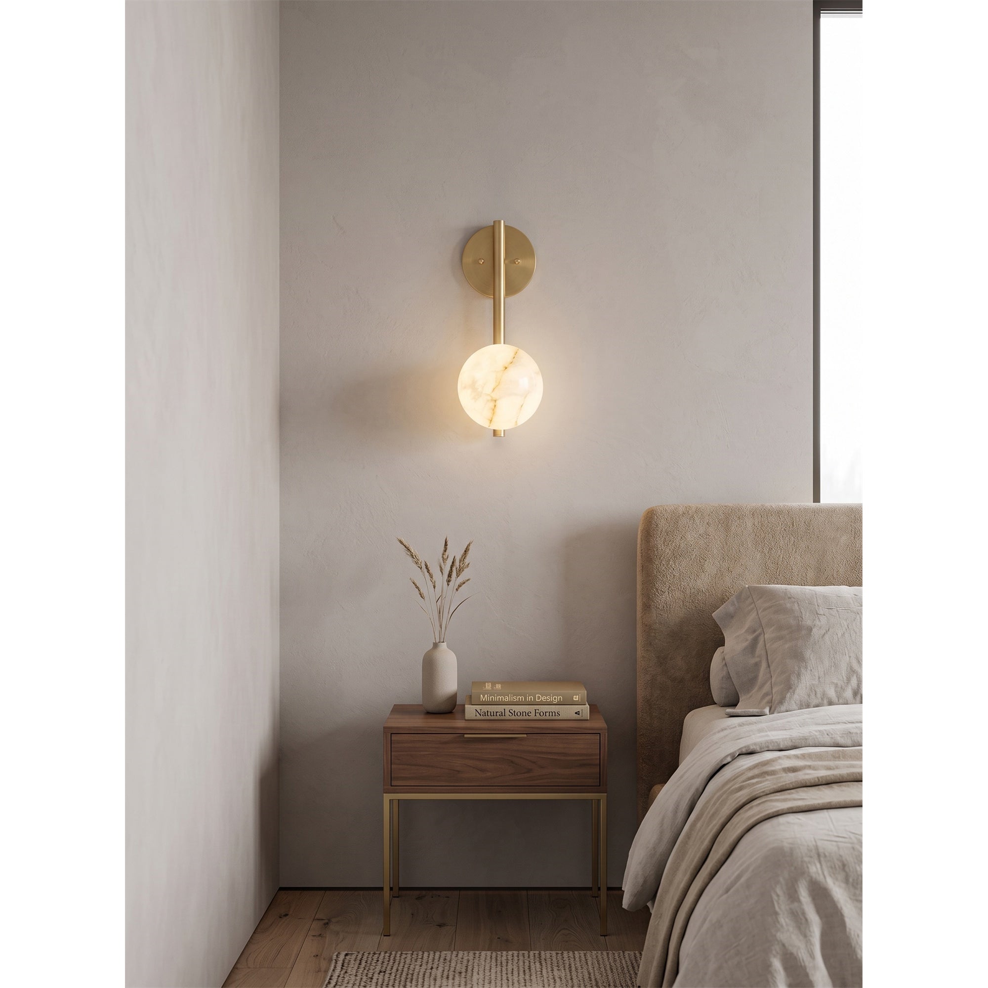 Adrion Alabaster Wall Sconce