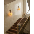 Load image into Gallery viewer, Adrion Alabaster Wall Sconce

