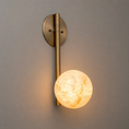 Load image into Gallery viewer, Adrion Alabaster Wall Sconce
