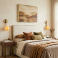Load image into Gallery viewer, Adrion Alabaster Wall Sconce
