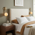 Load image into Gallery viewer, Adrion Alabaster Wall Sconce
