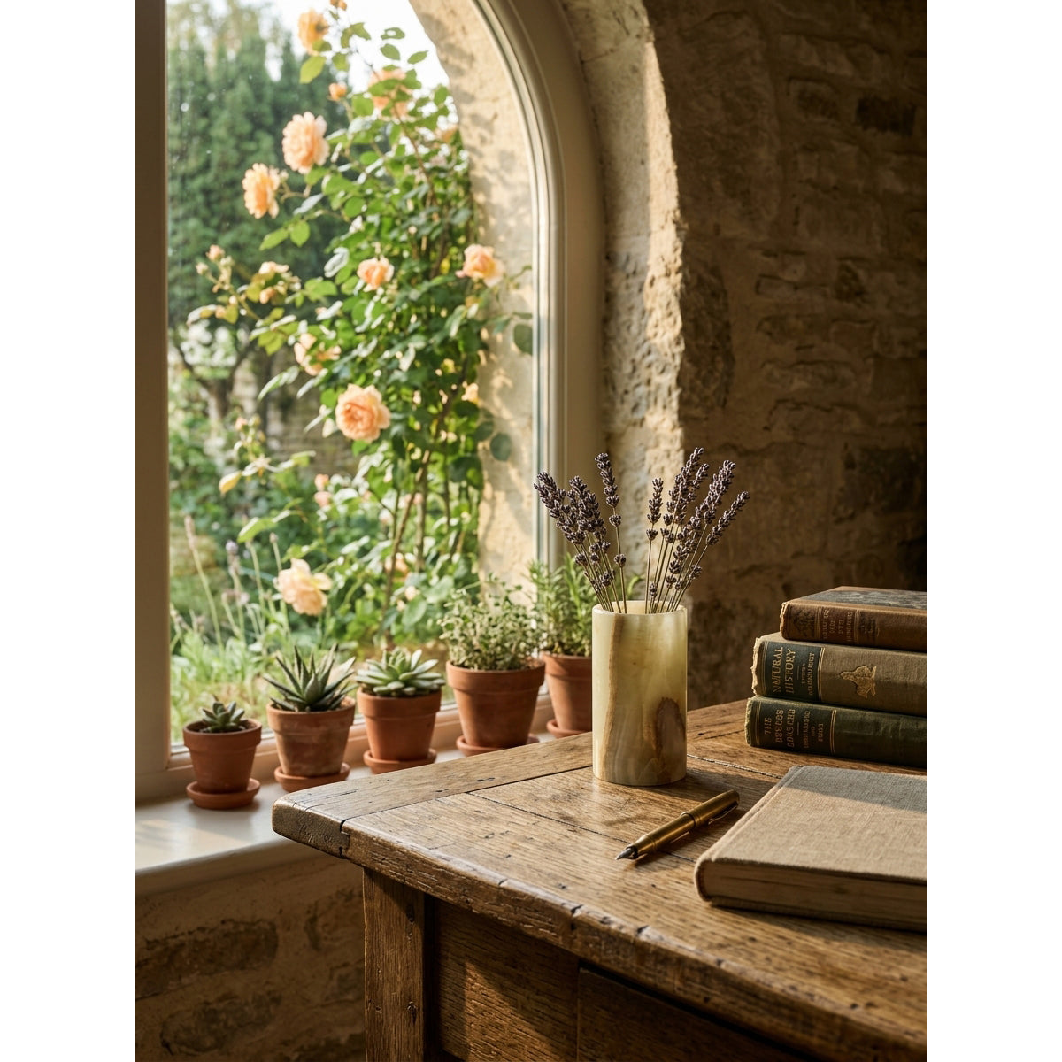 Aethelra Onyx Vase