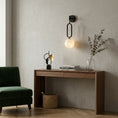 Charger l'image dans la visionneuse de la galerie, Alabaster Ball Wall Sconce
