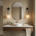 Charger l'image dans la visionneuse de la galerie, Alabaster Ball Wall Sconce
