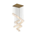 Bild in Galerie-Betrachter laden, Alabaster Box Chandelier
