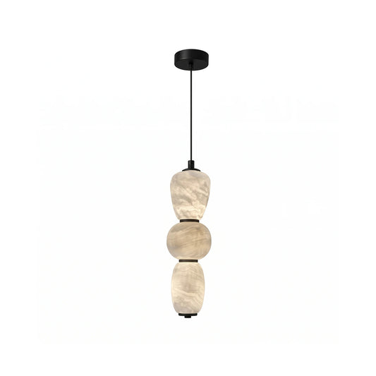 Alabaster Pendulous Pearl Pendant Lamp