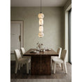 Load image into Gallery viewer, Alabaster Pendulous Pearl Pendant Lamp
