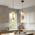 Load image into Gallery viewer, Alabaster Pendulous Pearl Pendant Lamp
