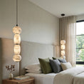 Load image into Gallery viewer, Alabaster Pendulous Pearl Pendant Lamp
