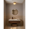 Charger l'image dans la visionneuse de la galerie, Alabaster Round  Semi-Flush Mount
