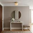 Charger l'image dans la visionneuse de la galerie, Alabaster Round  Semi-Flush Mount
