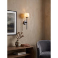 Load image into Gallery viewer, Alberto Lotus Alabaster Wall Sconce
