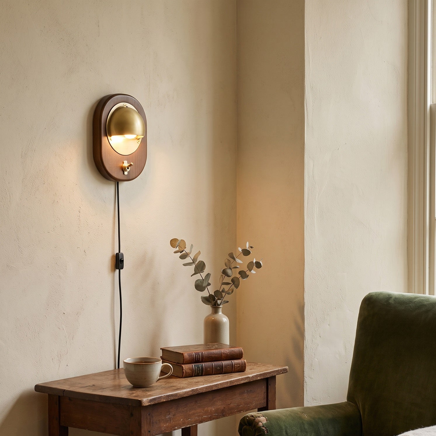 Alfi Plug-in Wall Sconce