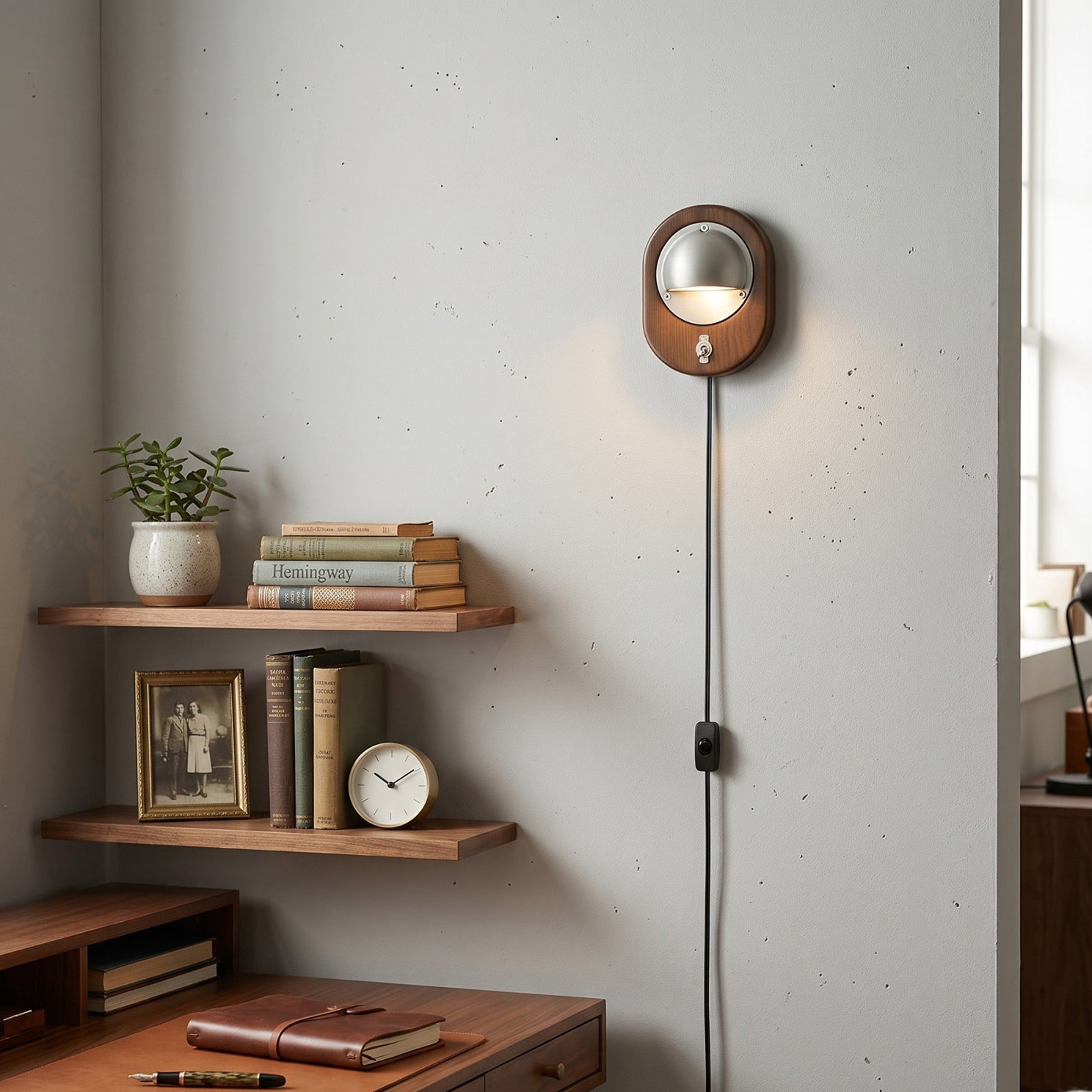 Alfi Plug-in Wall Sconce