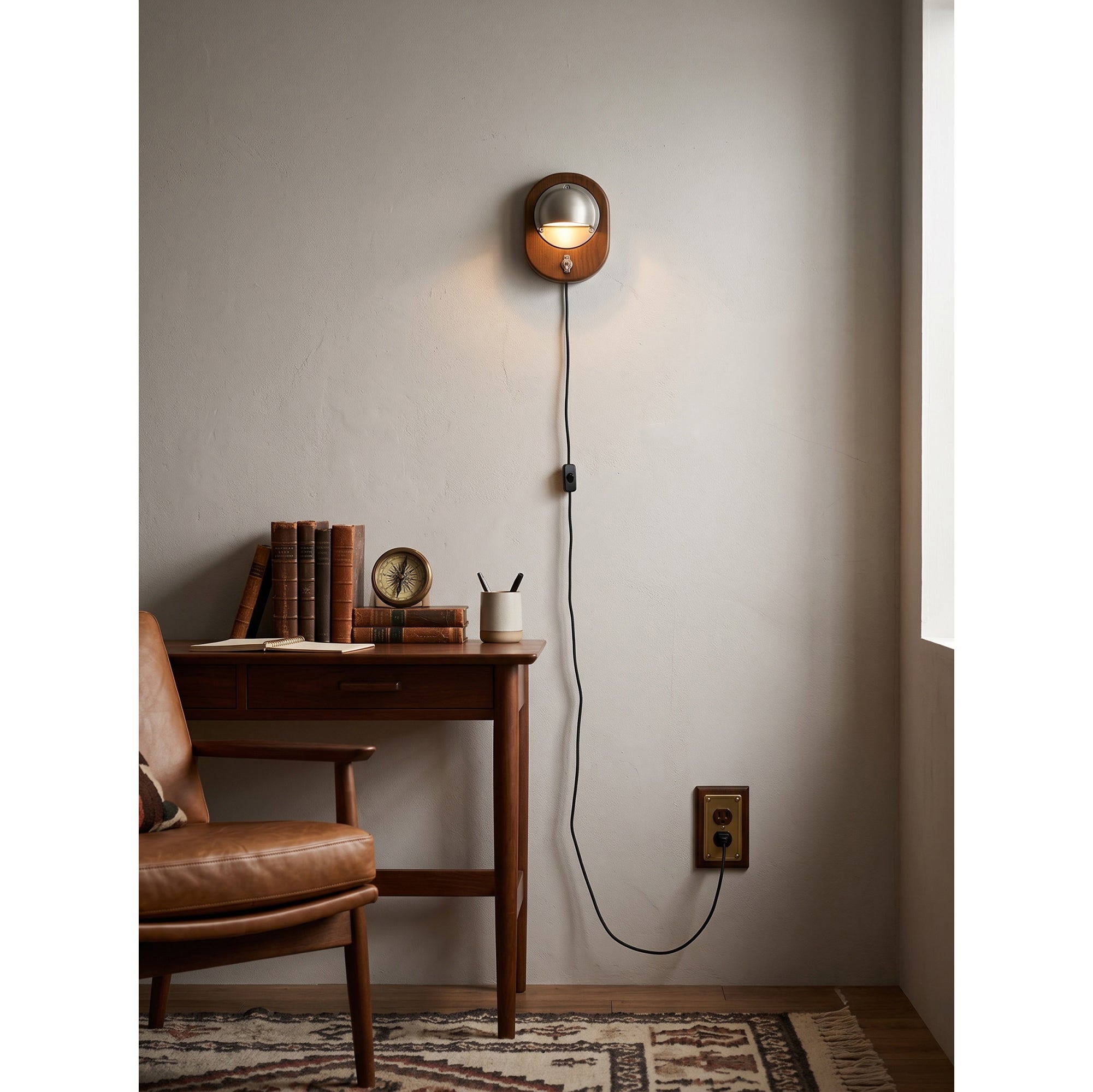 Alfi Plug-in Wall Sconce