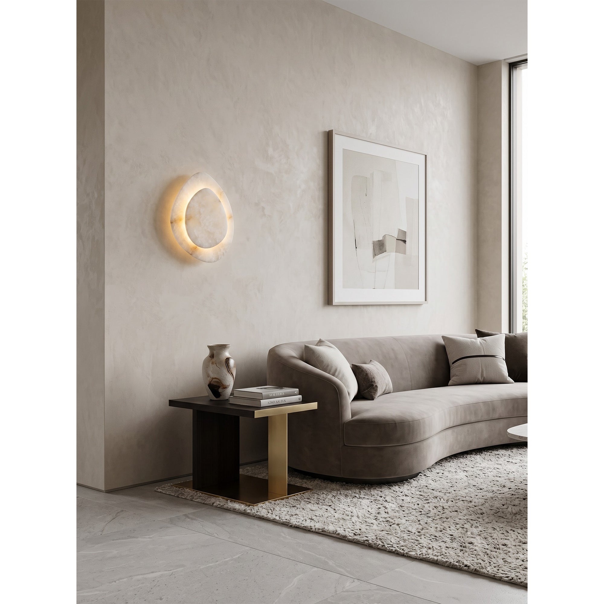 Alice Alabaster Wall Sconce