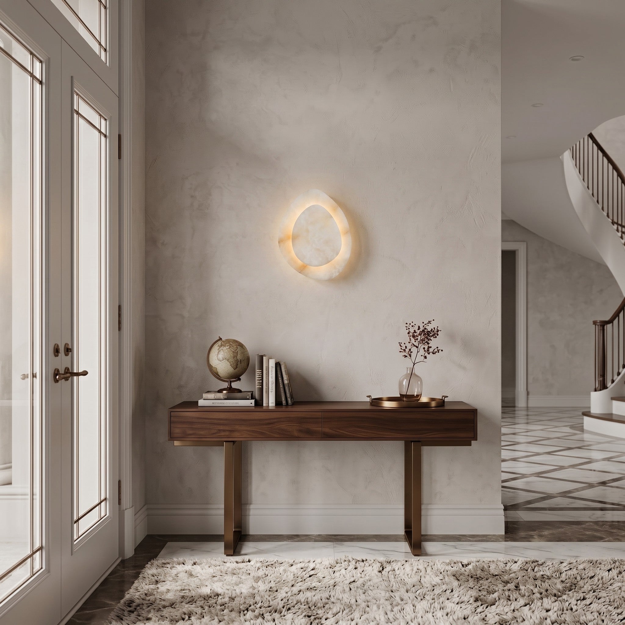 Alice Alabaster Wall Sconce