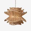 Load image into Gallery viewer, Alondra Rattan Chandelier
