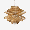 Load image into Gallery viewer, Alondra Rattan Chandelier

