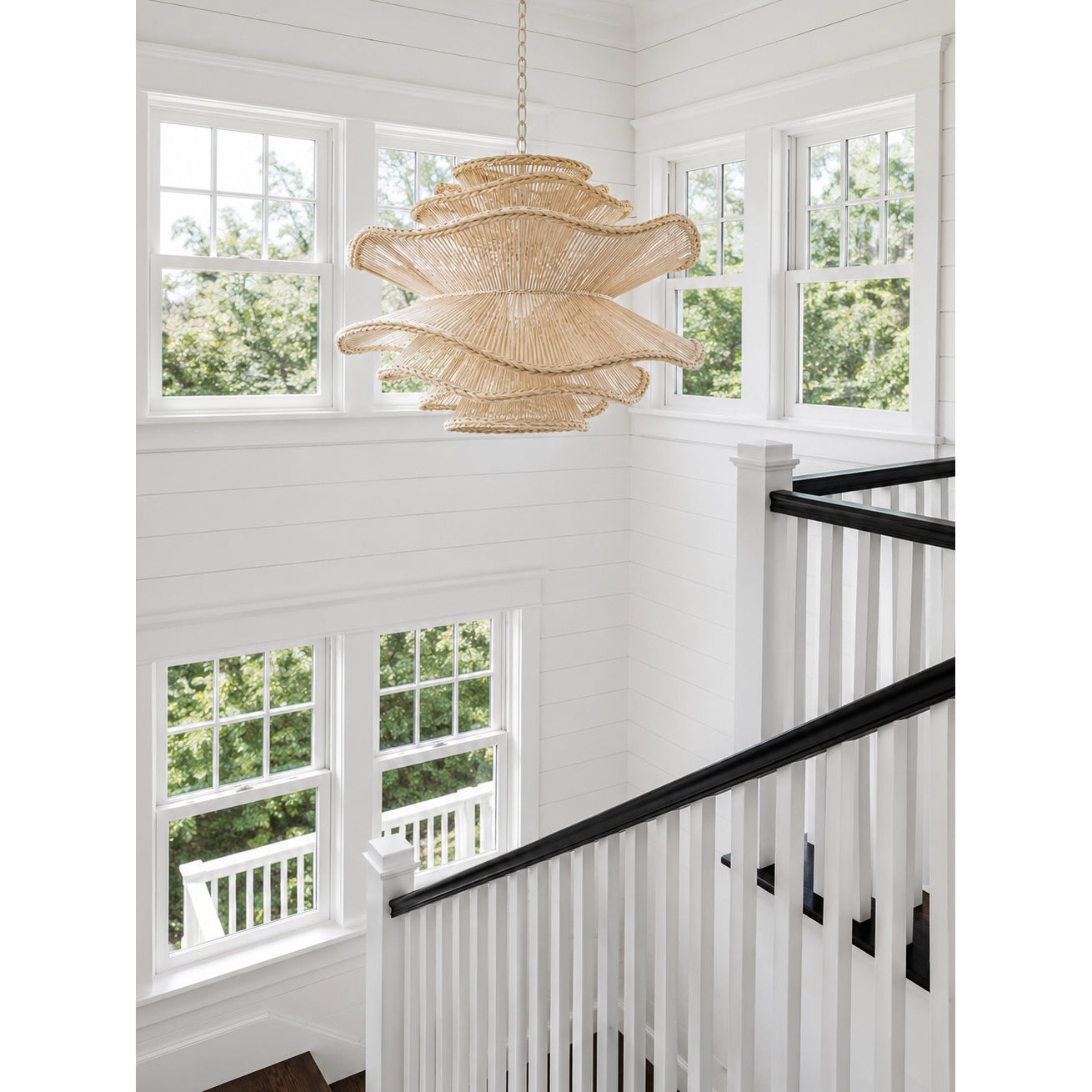 Alondra Rattan Chandelier