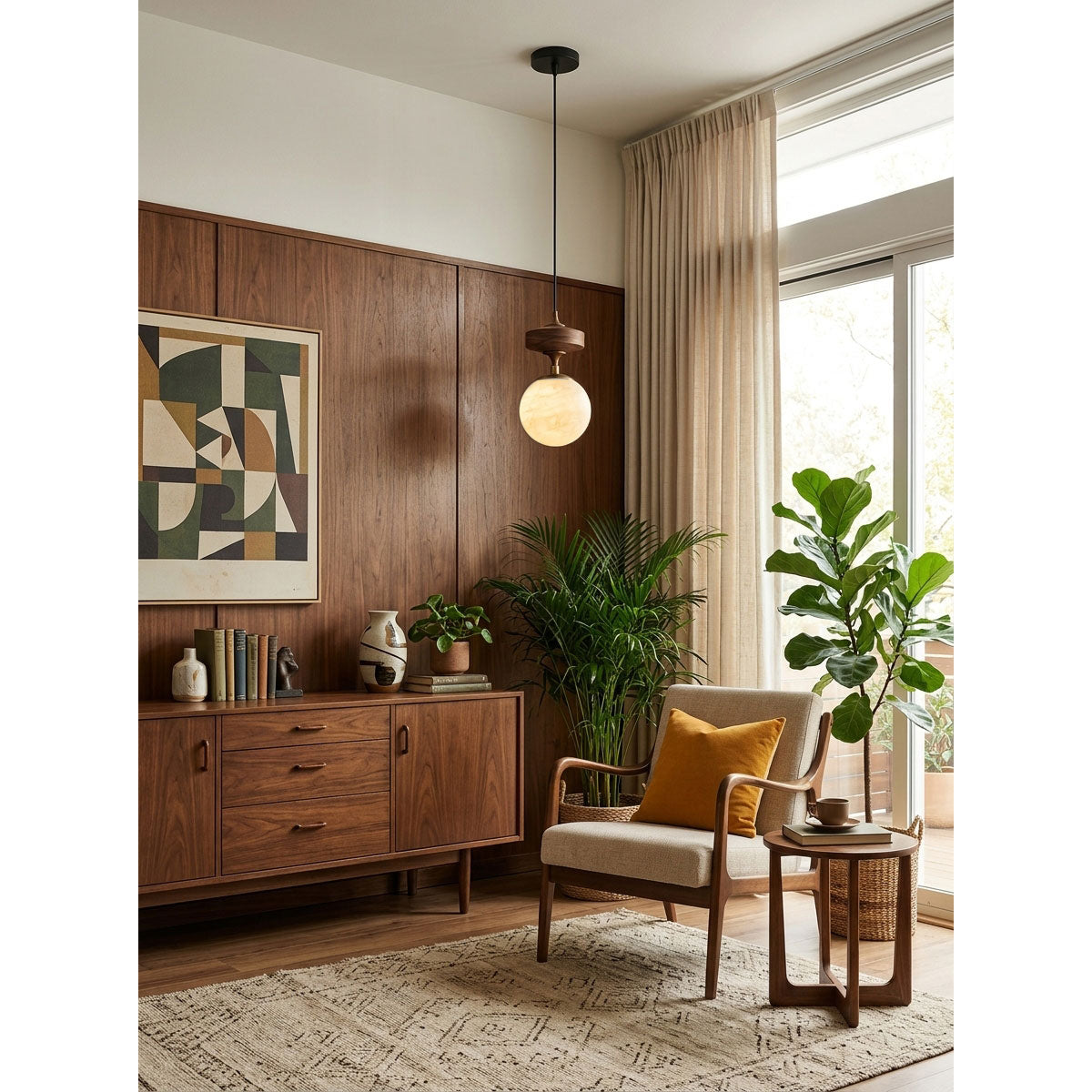Alys Alabaster Pendant Lamp