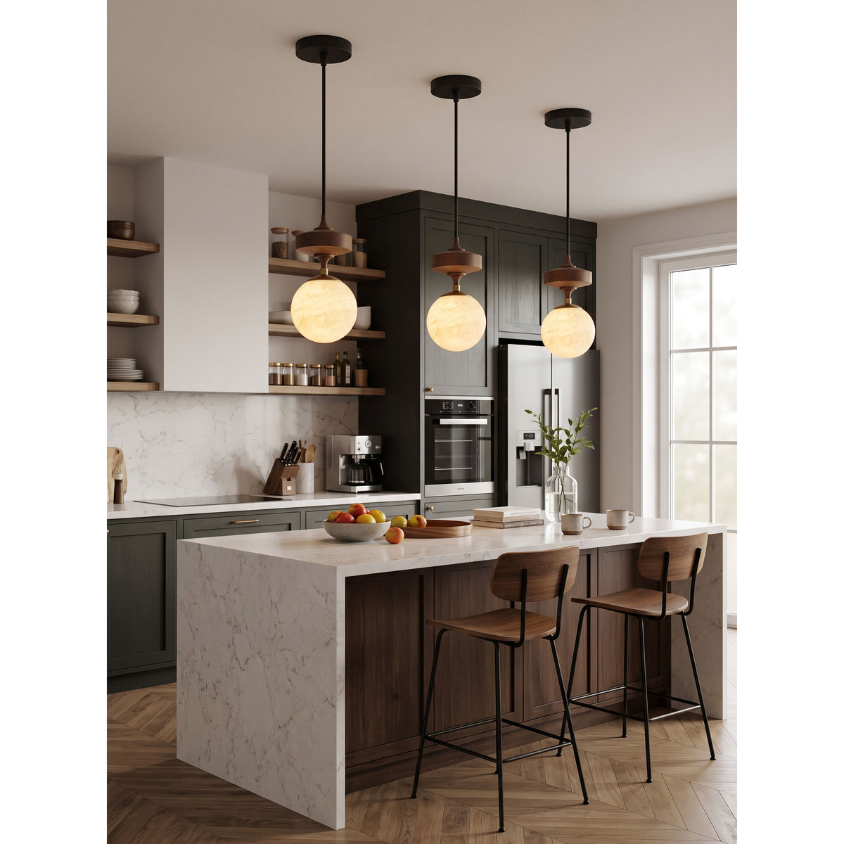 Alys Alabaster Pendant Lamp