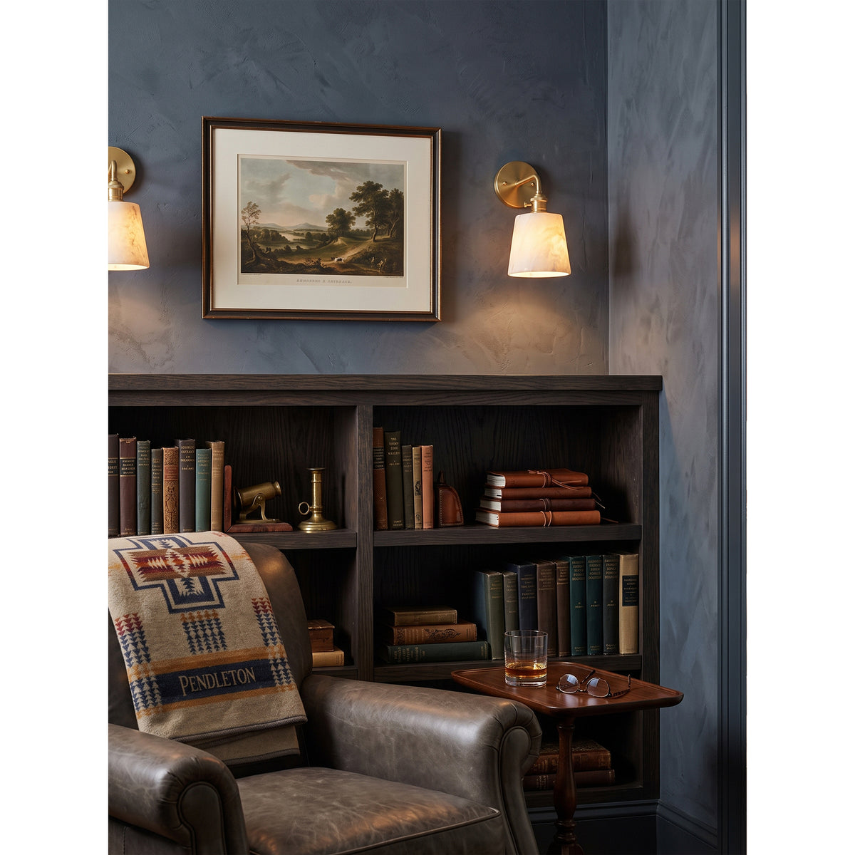Ames Alabaster Wall Sconce – detail 6
