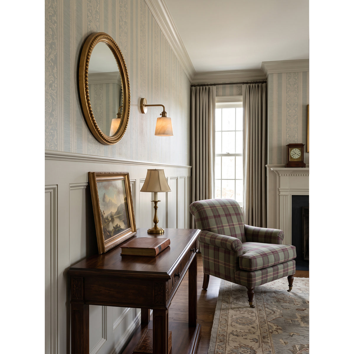 Ames Alabaster Wall Sconce – detail 7