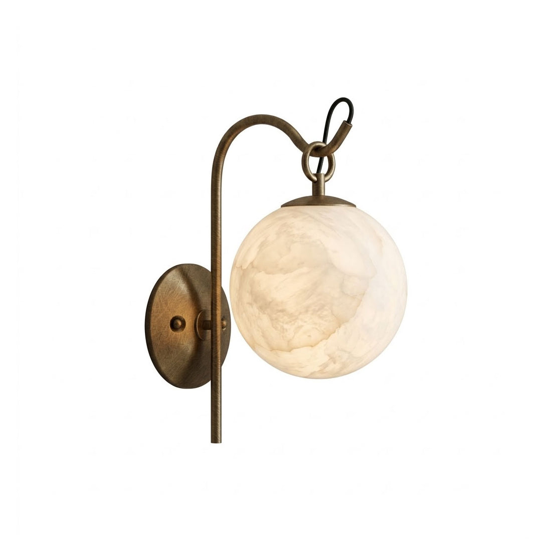 Ansaria Alabaster Wall Sconce