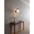 Load image into Gallery viewer, Ansaria Alabaster Wall Sconce
