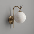 Load image into Gallery viewer, Ansaria Alabaster Wall Sconce
