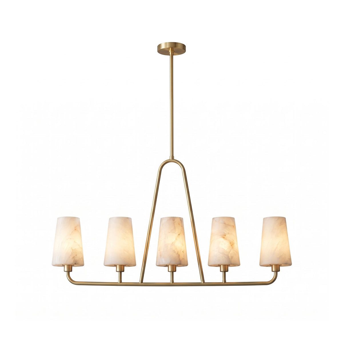 Ansel Linear Alabaster Pendant Lamp