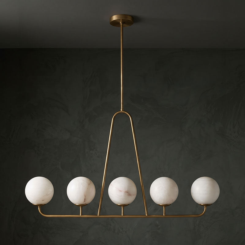 Ansel Linear Alabaster Pendant Lamp