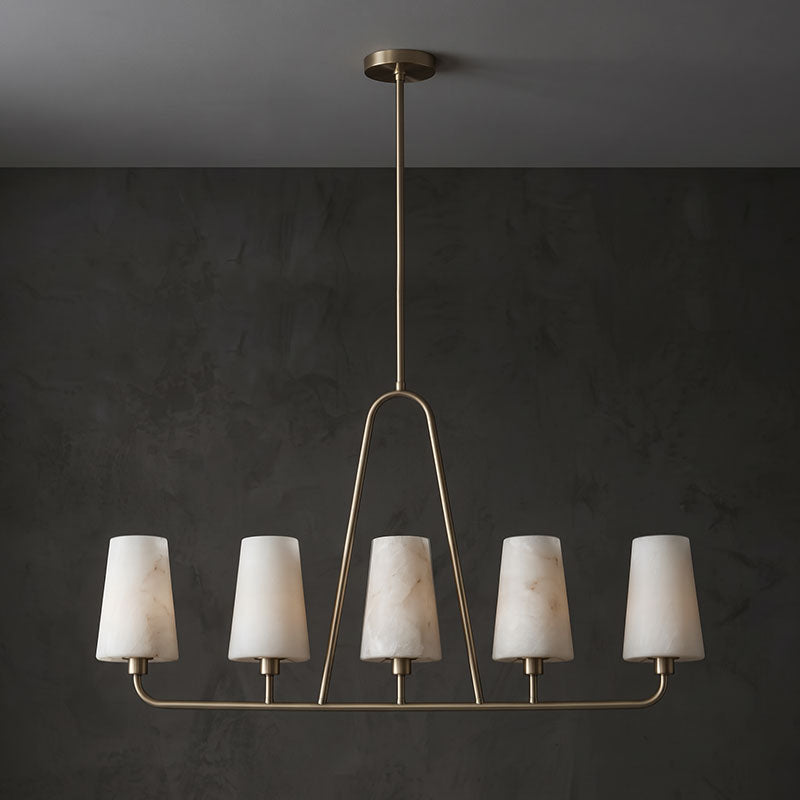 Ansel Linear Alabaster Pendant Lamp