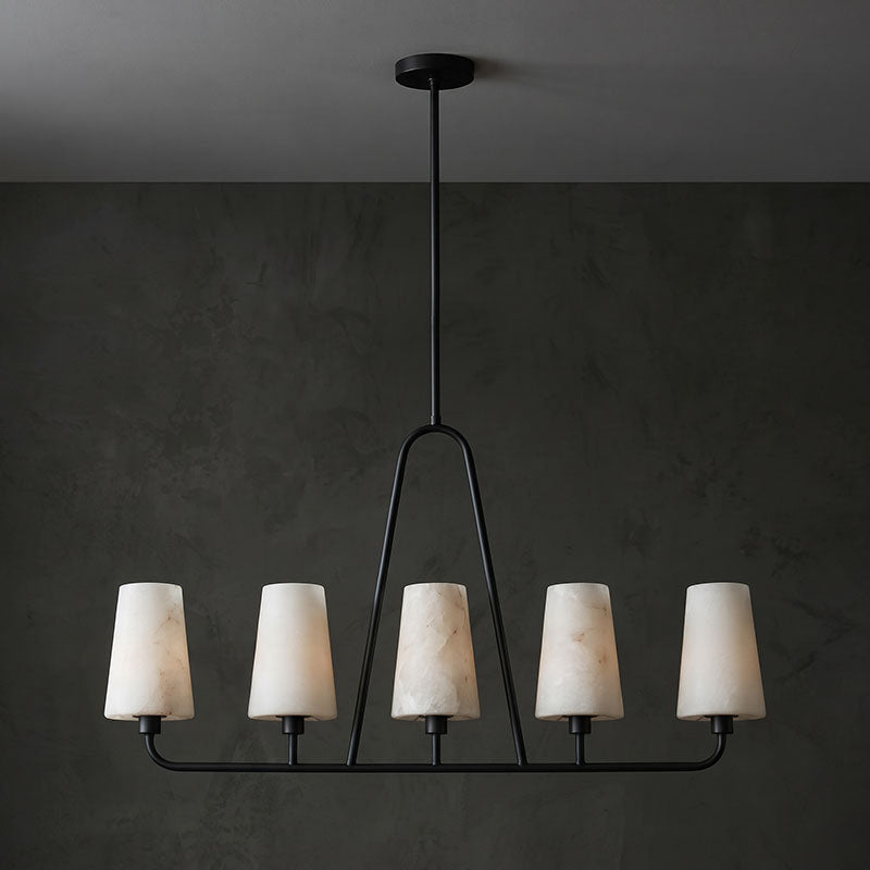 Ansel Linear Alabaster Pendant Lamp