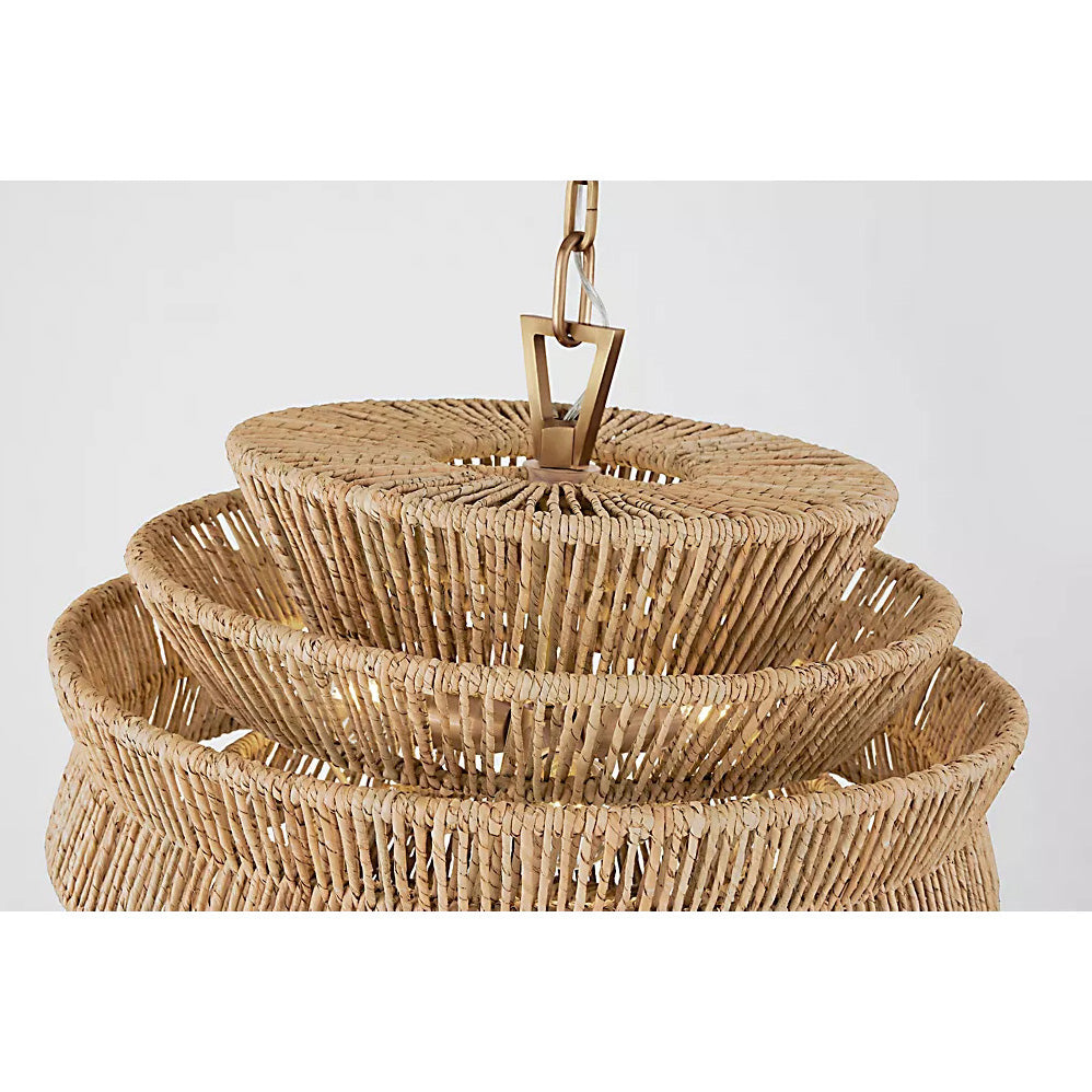 Antigua Rattan Drum Pendant Lamp