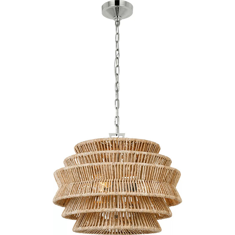 Antigua Rattan Drum Pendant Lamp