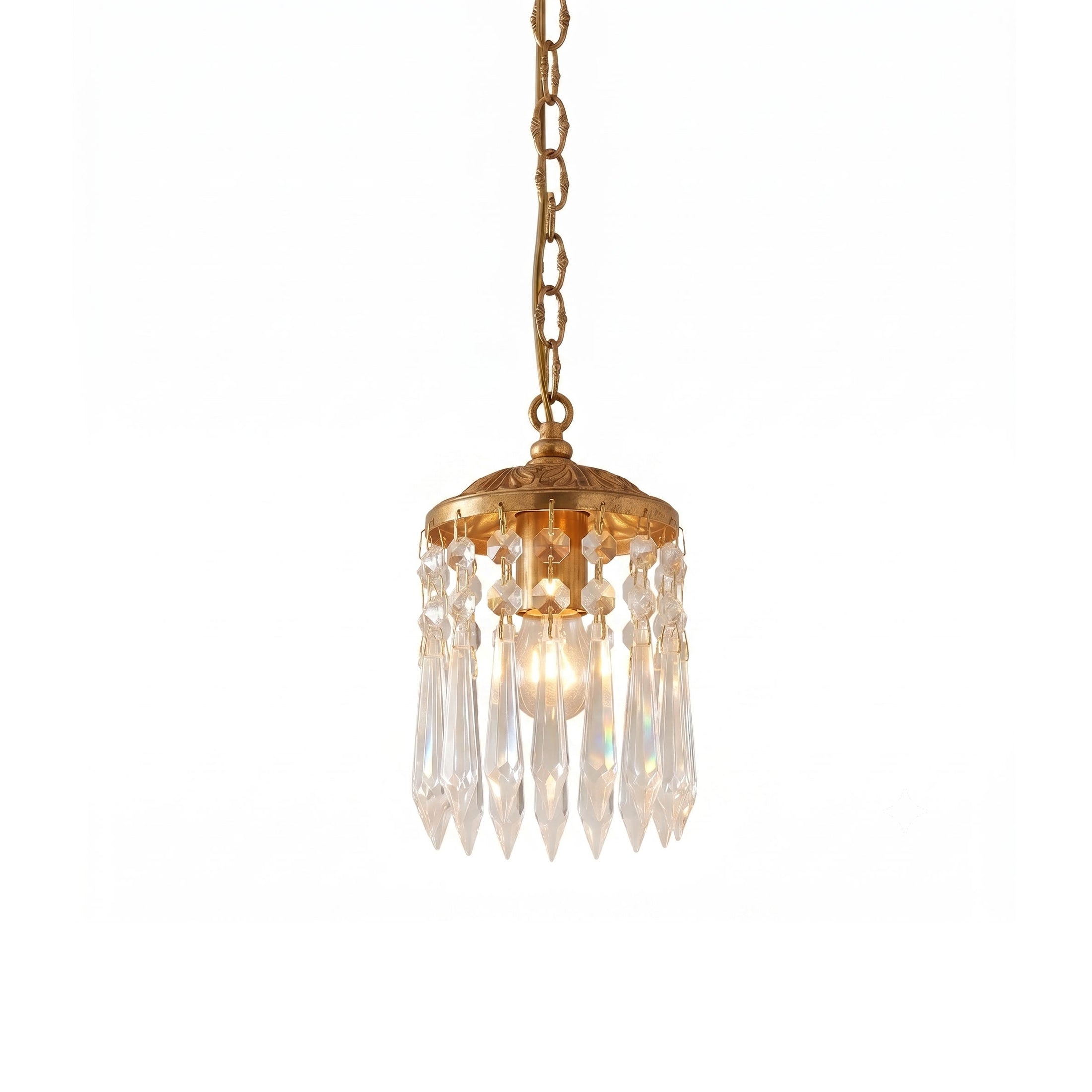 Antler Crystal Pendant Lamp