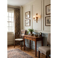 تحميل الصورة في عارض المعرض، Antoinette Bow & Tassel Alabaster Wall Sconce
