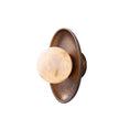Charger l'image dans la visionneuse de la galerie, Aosta Disc Alabaster Wall Sconce
