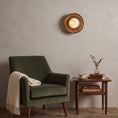 Charger l'image dans la visionneuse de la galerie, Aosta Disc Alabaster Wall Sconce
