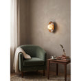 Charger l'image dans la visionneuse de la galerie, Aosta Disc Alabaster Wall Sconce

