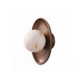 Charger l'image dans la visionneuse de la galerie, Aosta Disc Alabaster Wall Sconce
