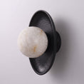 Charger l'image dans la visionneuse de la galerie, Aosta Disc Alabaster Wall Sconce
