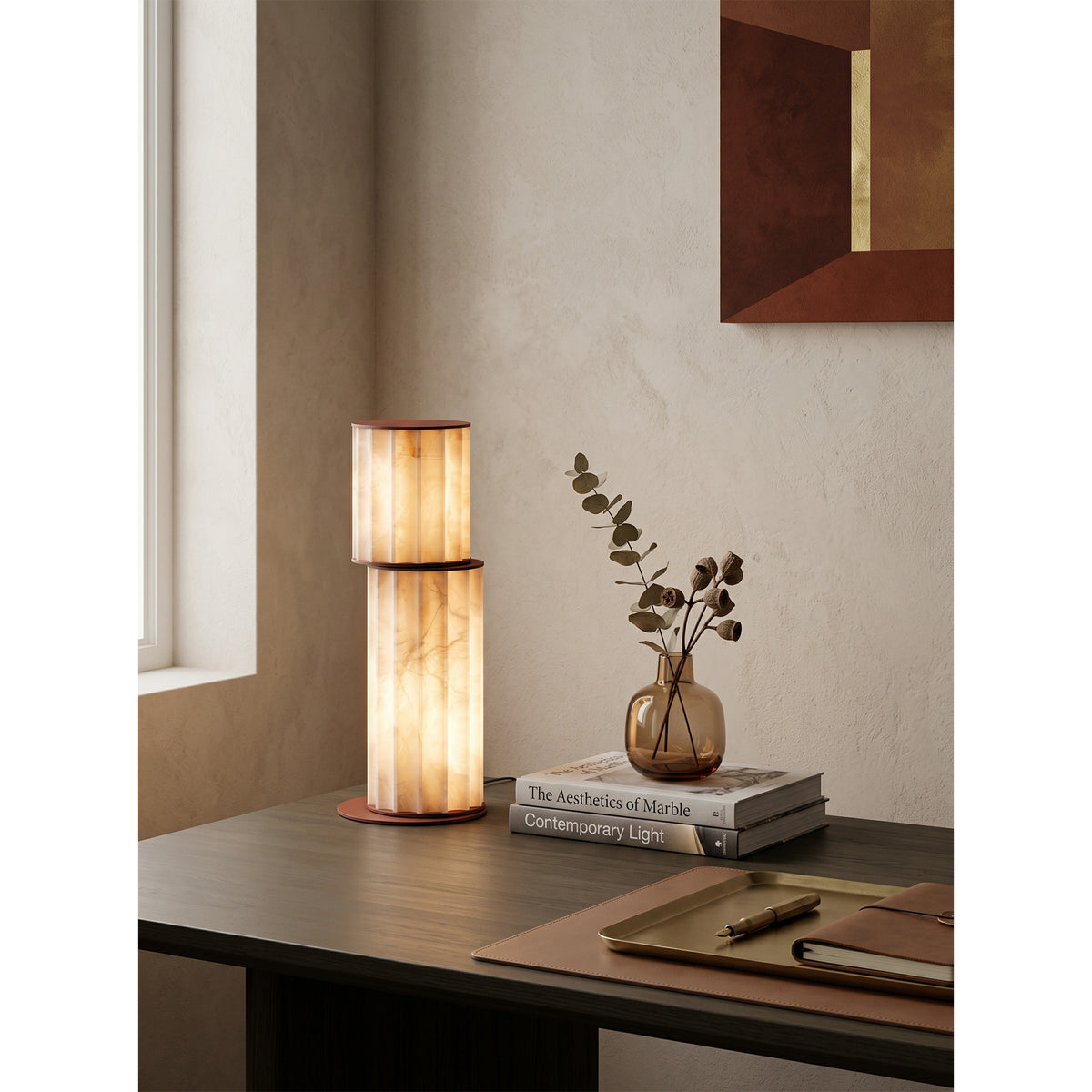 Apadana Alabaster Table Lamp