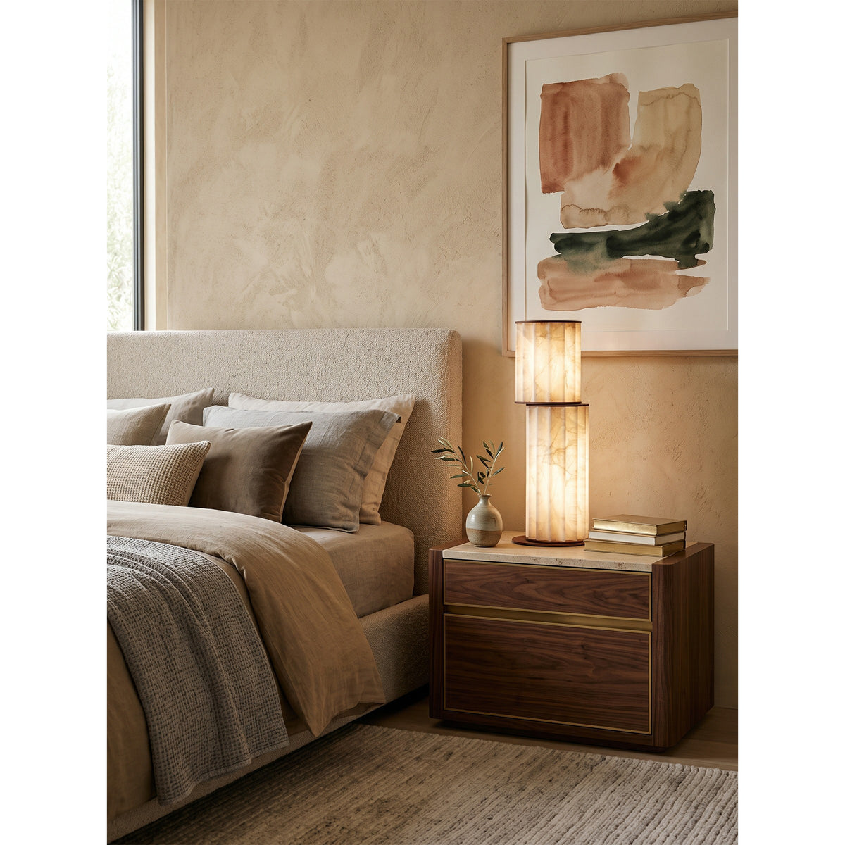 Apadana Alabaster Table Lamp